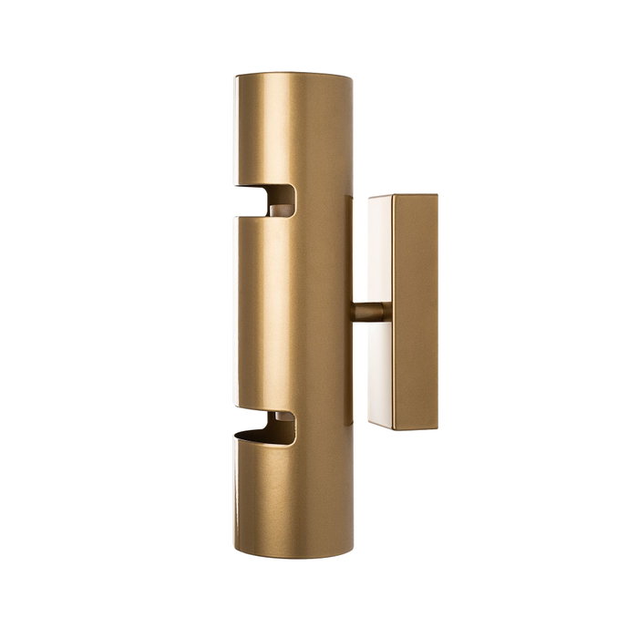 Opviq Lámpara de Pared de Metal Dorado
